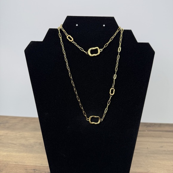 Jewelry - SLIDE JEWELRY 18K Gold Plated Necklace & Bracelet Set Adjustable Zirconia